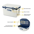 thumbnail image 3 of RTIC Ultra-Light 52 Qt Hard-Sided Ice Chest Cooler, Fits 76 Cans, Cool Grey & Navy, 3 of 8