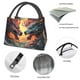 thumbnail image 4 of Fotbe Colorful Wave Dragon Head Bolsa Térmica Portátil con Estampado, Bolsa de Entrega de Alimentos Aislada, Bolsa Reutilizable de Gran Capacidad para Comidas y Supermercado, 4 of 6