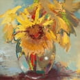 thumbnail image 2 of Forst, Beth A. 15x15 White Modern Wood Framed Museum Art Print Titled - Water Globes Blossoms, 2 of 4