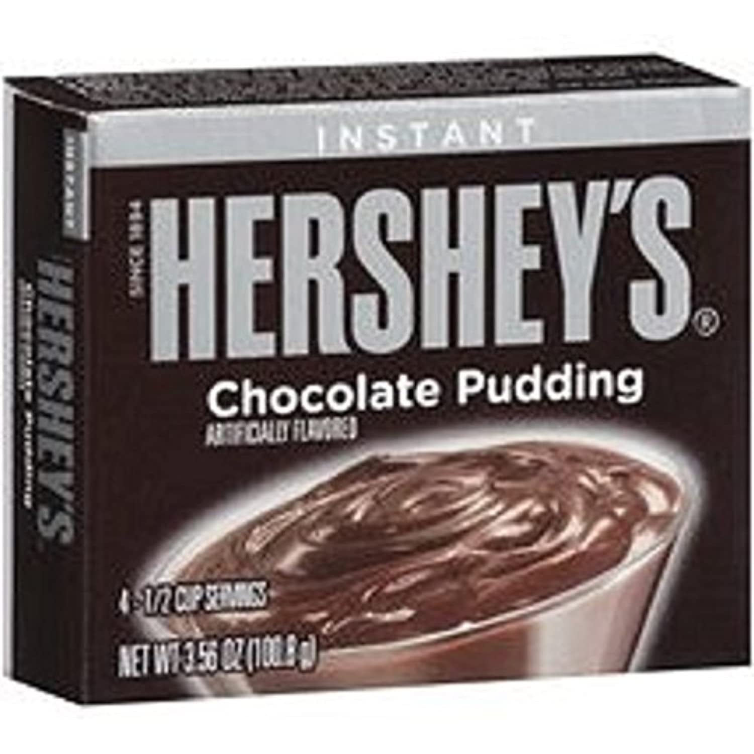 Hersheys, Instant Pudding Mix, 3.56Oz Box (Pack Of 6) (Choose Flavors