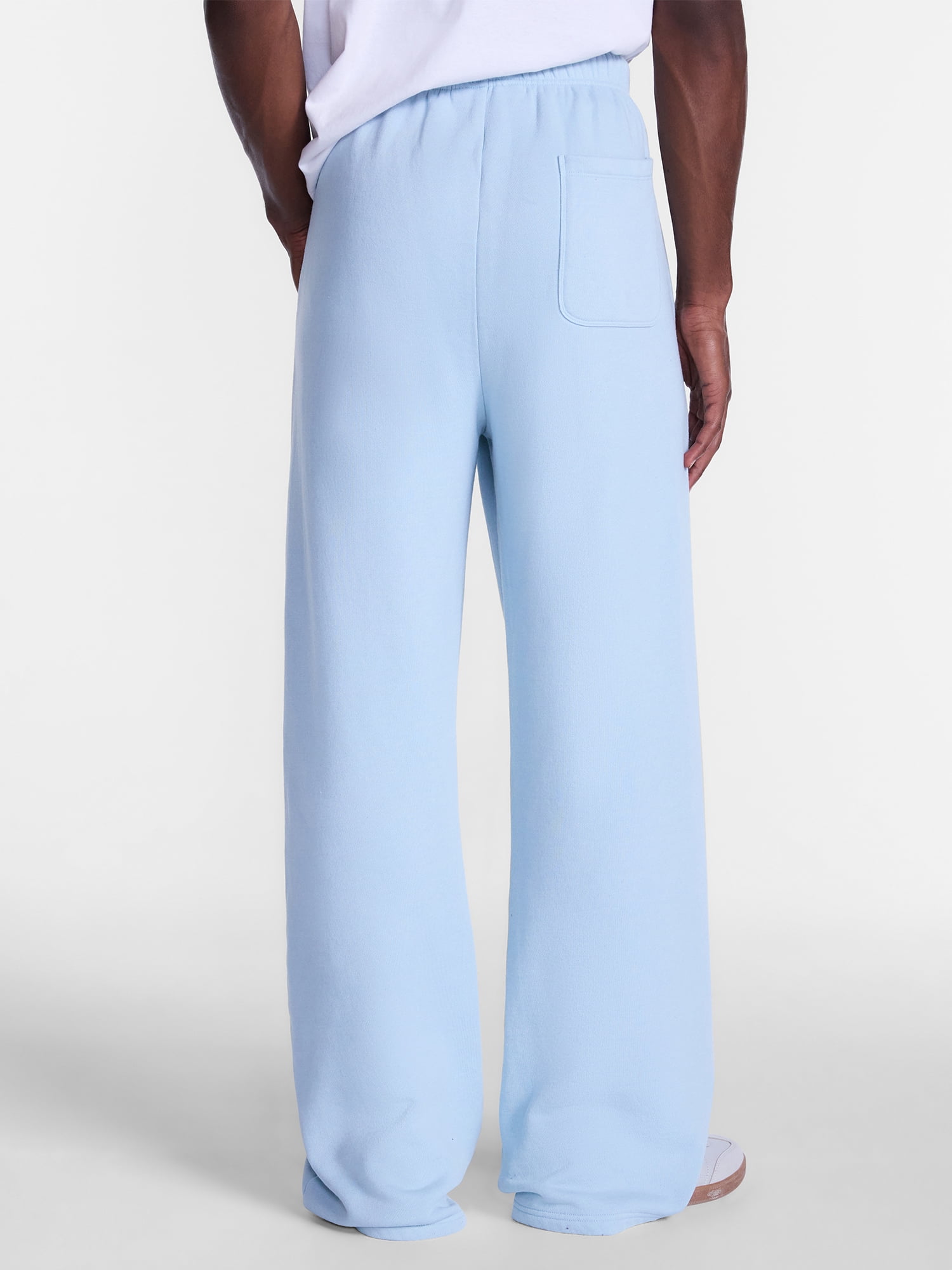 No Boundaries Fleece Open Hem Sweatpants, Men's XS-5XB