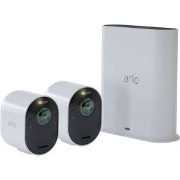 Arlo Ultra 4K HDR Security Camera System VMS5240 2 WireFree