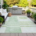 thumbnail image 4 of Dalyn Rugs Machine Washable Indoor/Outdoor Chantille ACN2131 Green 5' x 7'6" Rug, 4 of 9
