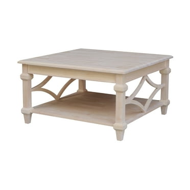 Josephine Square Solid Wood Coffee Table