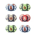 thumbnail image 1 of Tommee Tippee Fun Style Pacifiers, Symmetrical Design, BPA-Free Silicone, 18-36m, 6 Count, 1 of 6