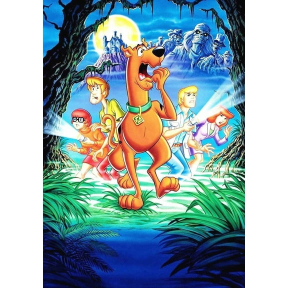 Scooby Cartoon Diamond Painting Kits,Diamond Art for Adults,Diamond Painting for Full Drill,Fashion Decoration Home Interior Diamond Painting,Size 12 * 16 Inch.