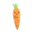 thumbnail image 1 of Fruit and Vegetable Shaped Squeaky Dog Toys with Internal Filling for Interactive and Cleaning, 1 of 3