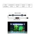 thumbnail image 2 of Aquarium Light Submersible Light Plant Growth Lighting Underwater Fish Light Accessories ,Light is Soft, 2 of 6