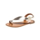 thumbnail image 2 of Sandalias antideslizantes transpirables planas con punta plana para vacaciones en la playa para mujer Wmkox8yii  nm2549, 2 of 3
