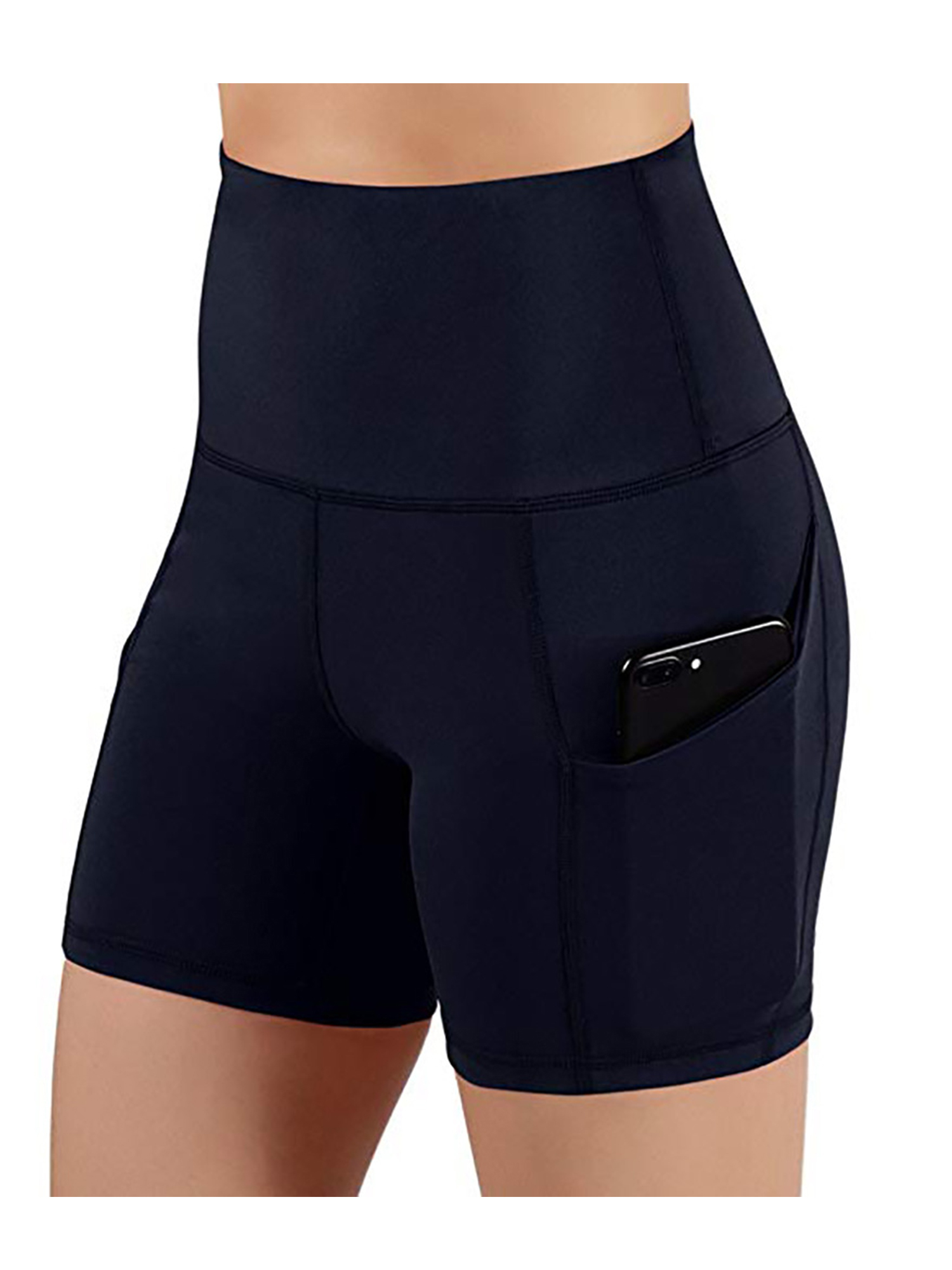 Women's Yoga Workout Shorts Exercise Mini Hot Shorts Tummy Control