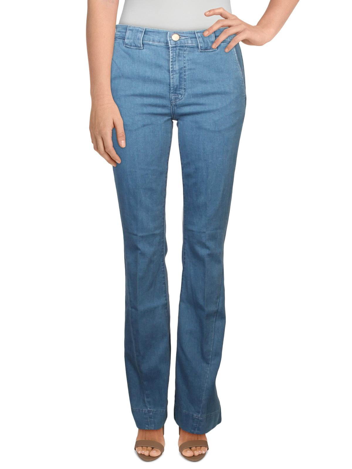 J Brand Womens d Denim Flare Jeans 