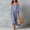 Navy, variant on Women's Striped off Shoulder Long Sleeve Maxi Dress Flowy Hem Casual Solid Color Base for Spring Summer Brown