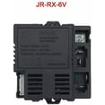 thumbnail image 2 of Yazoeia HHY JR-RX-12V 6V 24V Control Box Receiver Mainboard Kids Electric Ride On Car Control Box Replacement Parts Match 2.4GHz RC Remote Control(JR-RX-6V) CJC912-128919, 2 of 2