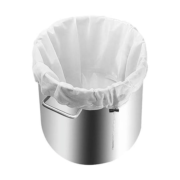 LEXSOMEO Extra Large Reusable Fine Mesh Strainer Bag Drawstring Filter Bag for Beer Brewing Wine Making and Food Straining Fine Mesh Strainer Bag