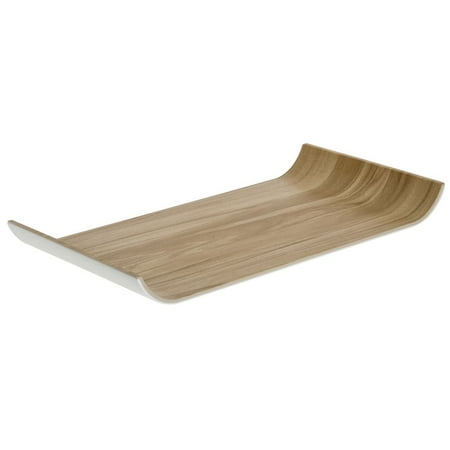 

HUBERT® White and Light Wood Melamine Tray -12 3/4 L x 6 7/8 W x 1 1/5 H