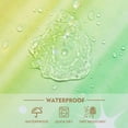 thumbnail image 5 of Teal and Pink Shower Curtains for Bathroom, Ombre Colorful \u200bCloth Fabric Shower Curtain Set with 12 Hooks, Light Blue Green Shower Curtain for Girls Kids, Ombre Pink Bathroom Decor 72 x 72, 5 of 6