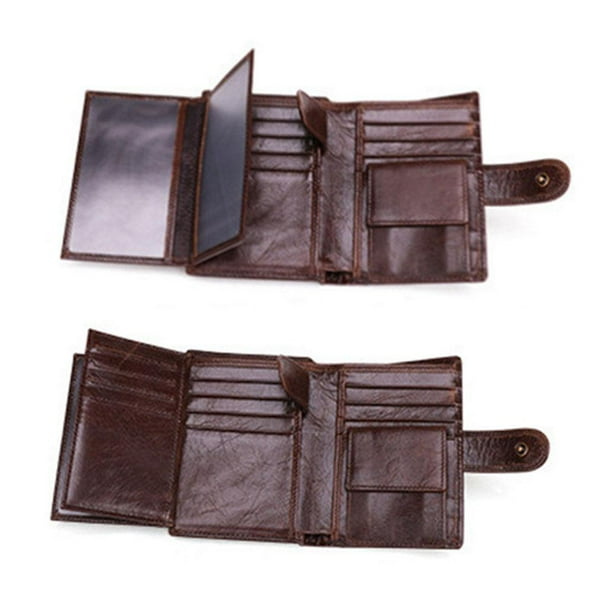 Cartera De Cuero Artesanal Hombre Cartera De Cuero Para Hombre, De