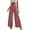 Red, variant on QENGING Women's Pants Wide Leg Casual Elastic Trousers Pattern Pattern Plus Size Trousers