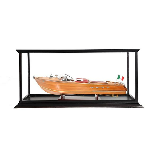 Old Modern Handicrafts B026A Aquarama Édition Exclusive avec Vitrine - Bois Naturel