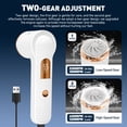 thumbnail image 4 of GPED 18 in 1 Electric Foot Callus Remover, Waterproof Callus Remover W/ Vacuum Suction, Rechargeable Foot Scrubber Kit W/ 3 Roller Heads,Professional Pedicure Tools & Foot File for Dry & Crack Skin, 4 of 8