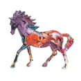 thumbnail image 2 of Estatua de caballo, figura de caballo, artesanía, escultura creativa de resina, adorno de caballo, escultura de caballo para mesa, sala de estudio, 2 of 9