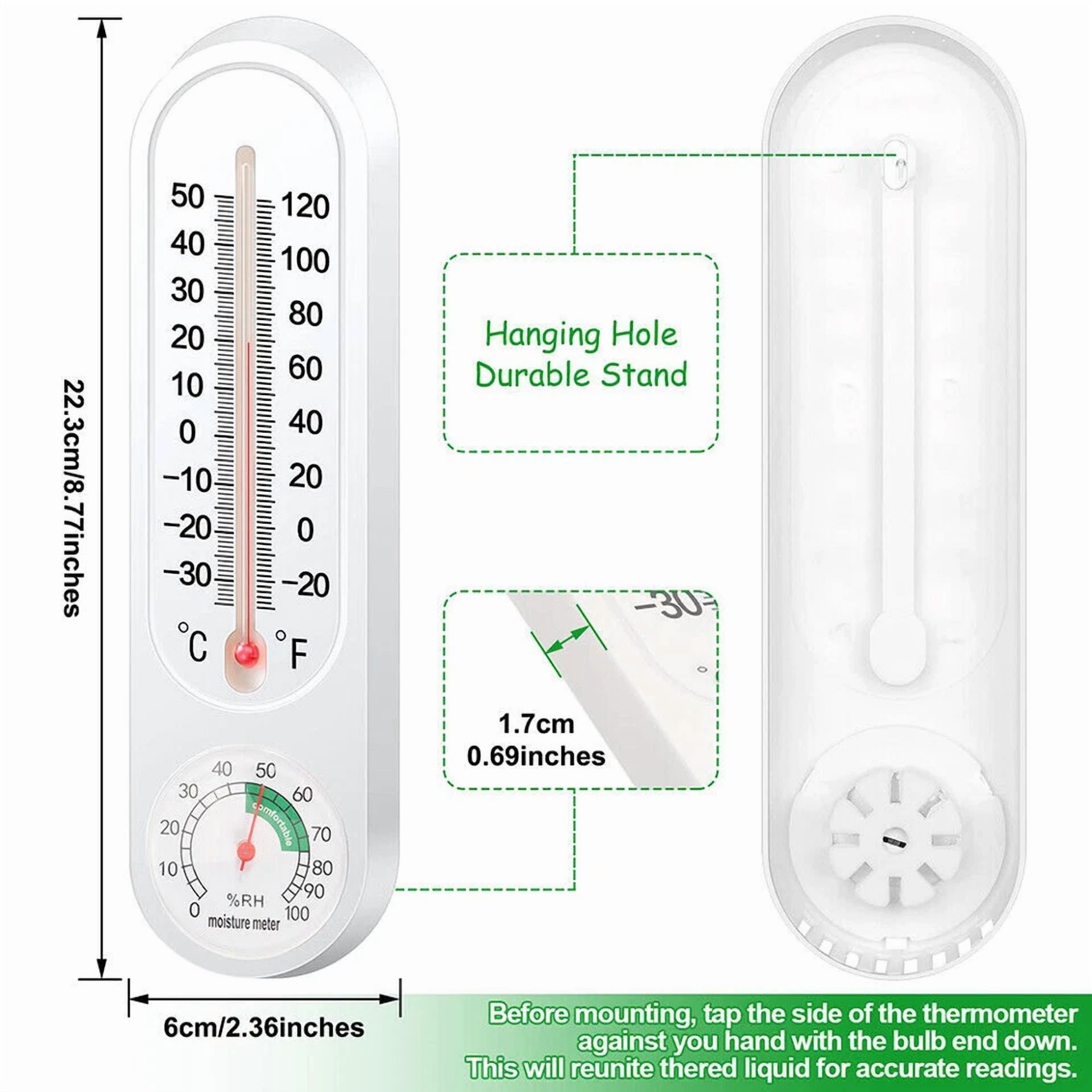 PURELY- For Home And Garden Enthusiasts: 3 Wall Thermometers For Indoor/Outdoor