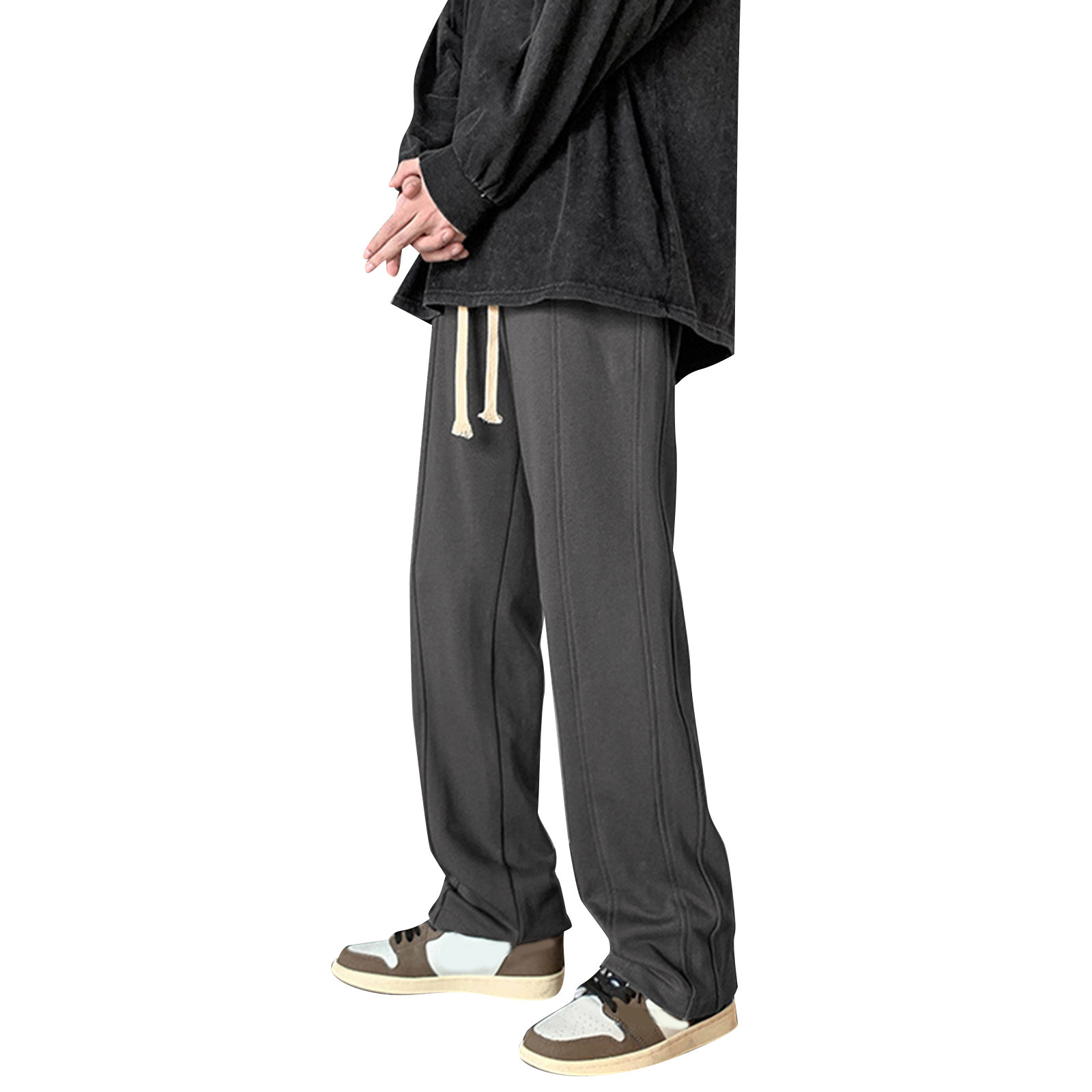 adviicd Men Pants Slim Fit Men Casual Pants Regular Fit Men's Work to