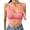 Blush Color, variant on Women'S Front Rupled Clip Down Back Hook Maternity Wireless Feeding Bra Light Brown M