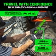 thumbnail image 5 of Rhino USA Heavy Duty 1.6 x 17 inch Soft Loop Tie Down Straps - 5,000 lbs Break Strength (Green 4pack), 5 of 7