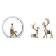 thumbnail image 1 of Estatua de niña,Estatuas de mujeres y niñas,estatuillas,decoración elegante,Escultura de arte abstracto,regalo creativo y moderno para el hogar.,Estatua de ciervo alce,Figuras de alce y, 1 of 8