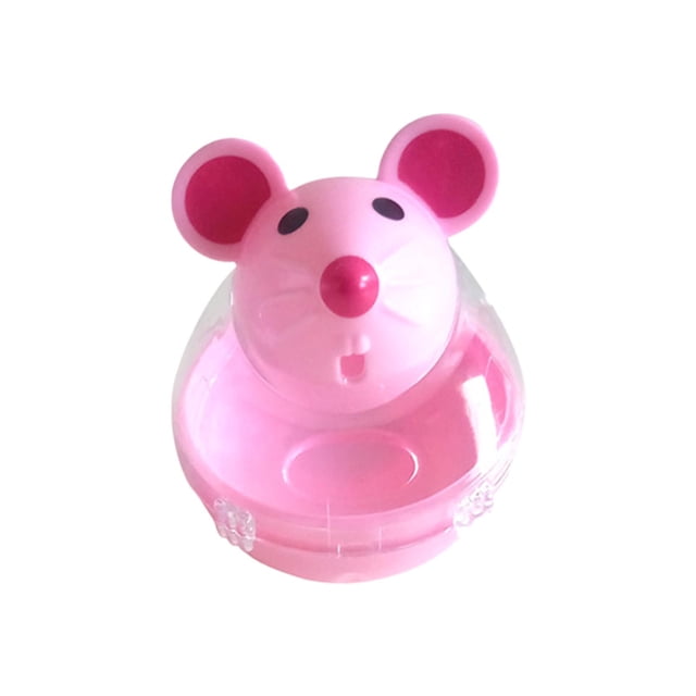 Interactive Cat Toy with Food Dispenser for Mental Stimulation and Boredom