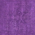 thumbnail image 1 of Ahgly Company Indoor Square Oriental Purple Industrial Area Rugs, 4' Square, 1 of 4