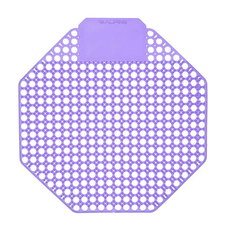 Alpine Kiwi Grapefruit Dual-Sided Anti-Splash Urinal Screen (40-Pack)