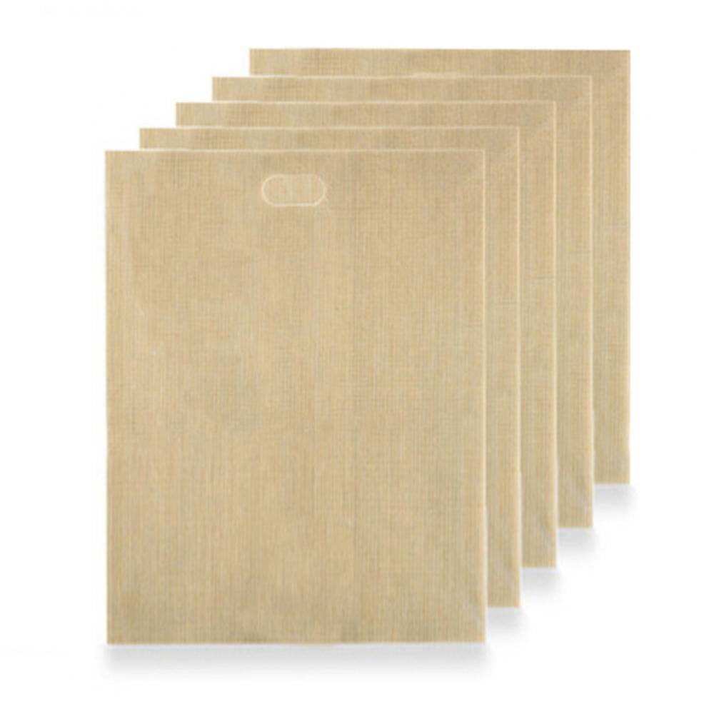 Nonstick Reusable Toaster Bag, 6 Washable Teflon Toast Bags,16 16.5cm 通常便なら送料無料