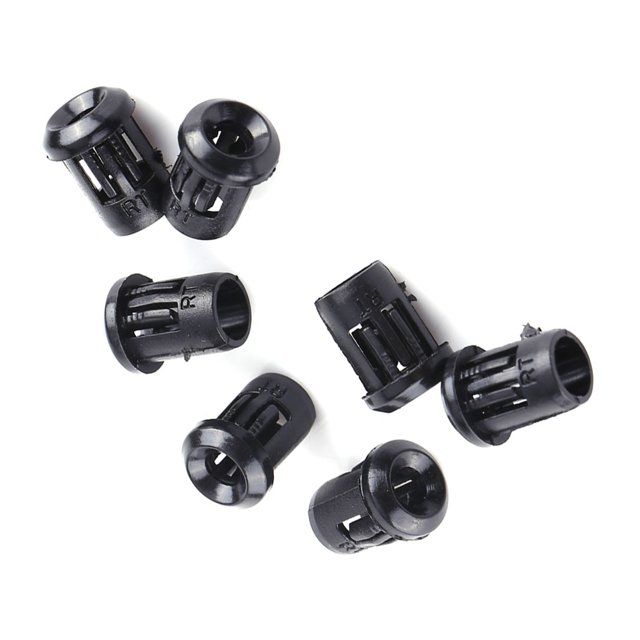 LED de 5 mm 50 piezas portalámparas Soporte de diodo nylon negro clip bisel de montaje Útil LED 5 mm 5 mm 12 V Diodo Emisor de Luz 3 mm 5 mm 8 mm 10 mm Total 4 Diferentes