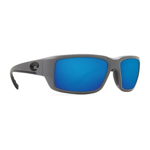 Costa Unisex Fantail , Blue Mirror Glass /Matte Gray Frame, OS