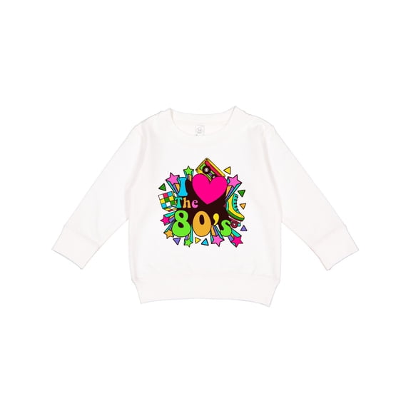 Inktastic I Love the 80's Toddler Sweatshirt