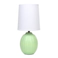 thumbnail image 2 of Mod Lighting and Decor Mini Oval Table Lamp with Tapered Shade - 12.5" - Sage Green, 2 of 9