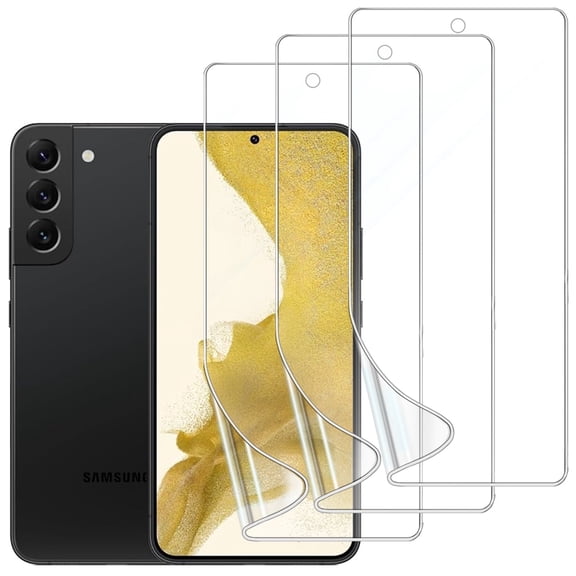 ZYQEEE [3 Pack] Clear Screen Protector for Samsung Galaxy S22 Plus/Galaxy S23 Plus 6.6", Soft TPU Protective Film [Not Tempered Glass],Case Friendly