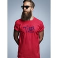 thumbnail image 2 of Tired Enough  Design T-Shirt Men -Image by Shutterstock, Male x-Large, 2 of 4