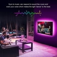 thumbnail image 2 of Bande Lumineuse Led 2m, Led Rgb 5050 Multicolore Auto-Adhésive avec Télécommande, 16 Couleurs et 4 Modes, 2 of 4