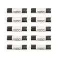 thumbnail image 2 of Clupup 10PCS PV Fuse DC 1000V 10x38mm Fuses High Voltage Fuse Tube Flash Fine Fuse 15A, 2 of 10