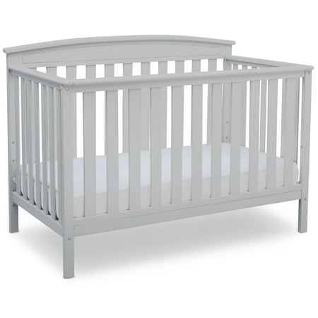 Delta Children Gateway 4-in-1 Convertible Crib, (Best Cribs For Triplets)