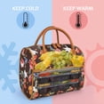 thumbnail image 6 of Flyingstar Insulated Lunch Tote, Reusable Cooler Bag, All Ages, Large Fashionable Lunch Bag, 6 of 7