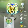 thumbnail image 3 of Fankiway DIY Mosaic Night Light Kit, Make Your Own Mosaic Night Light Kit, DIY Stained Glass Set, Crafts Kit for Teens Adults, Nightlight DIY Valentines Day Birthday Gift, 3 of 7