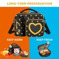 thumbnail image 5 of IvyH Insulated Lunch Bag Reusable Thermal lunchbag with Water Bottle Holder, 5 of 6