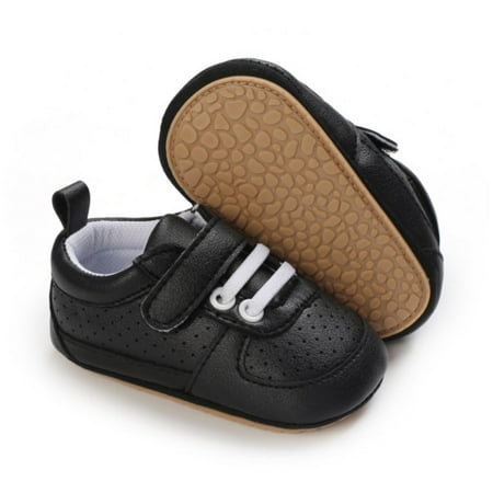 

AVAIL Toddler Baby Boys Girls Shoes Infant Moccasins Anti-Slip Sole Newborn Oxford Loafers Sneakers Wedding Uniform Dress Shoes First Walking Crib Shoes Baby Boy Dress Shoes 0-18Months