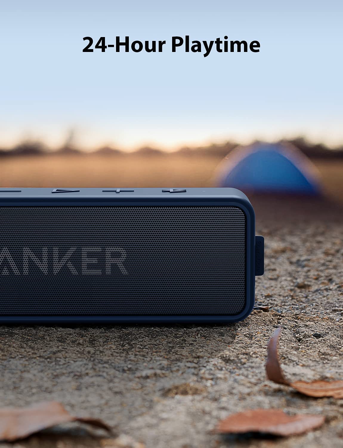 Anker Soundcore 2 Portable Wireless Bluetooth Speaker Dual-Driver Speaker Built-in Mic, Waterproof ,12W ,Teal - image 6 of 6