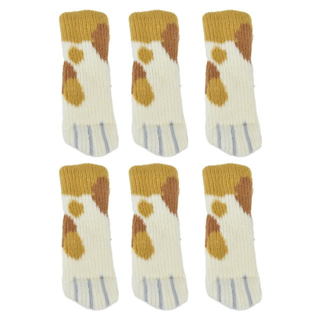 Housses de Pieds de Meubles Housses de Pieds de Chaise Protecteurs de Sol pour Pieds de Meubles Tricotés 20 Pcs Housses de Pieds de Meubles Haute Élasticité