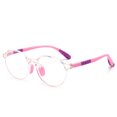 thumbnail image 1 of Gafas para niños, gafas anti luz azul para hombres y mujeres, gafas planas TR90 para estudiantes, montura redonda, 1 of 6